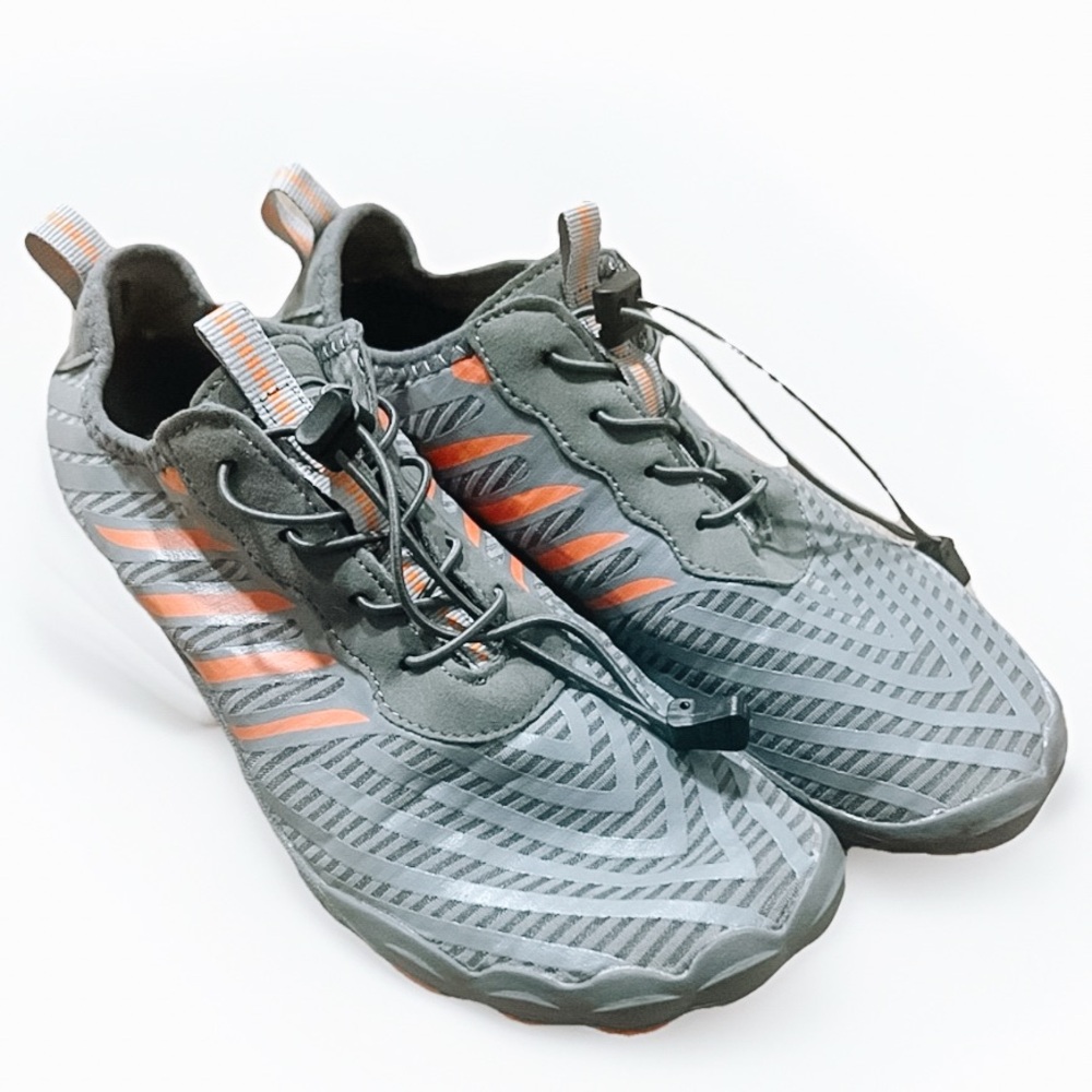 Barestep Men's Gray Quick-Drying Lightweight Non-Slip Water Shoes Size 9